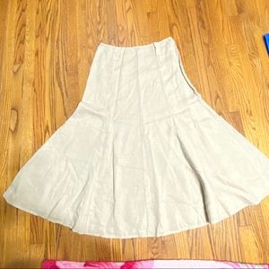 Purolino maxi skirt linen mermaid size L